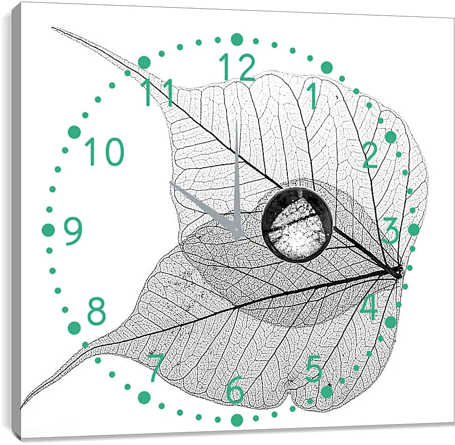 Часы картина - Капля