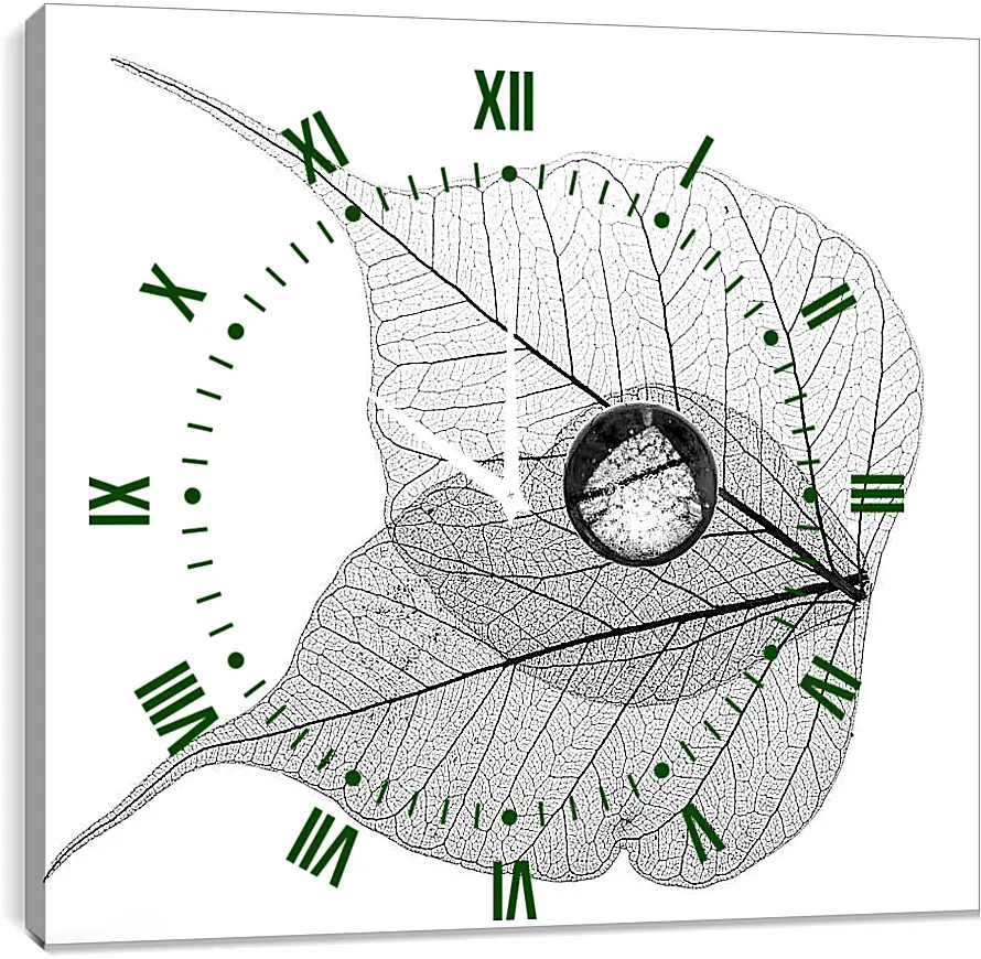 Часы картина - Капля