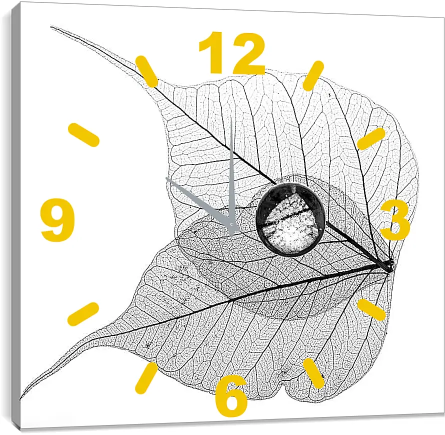 Часы картина - Капля