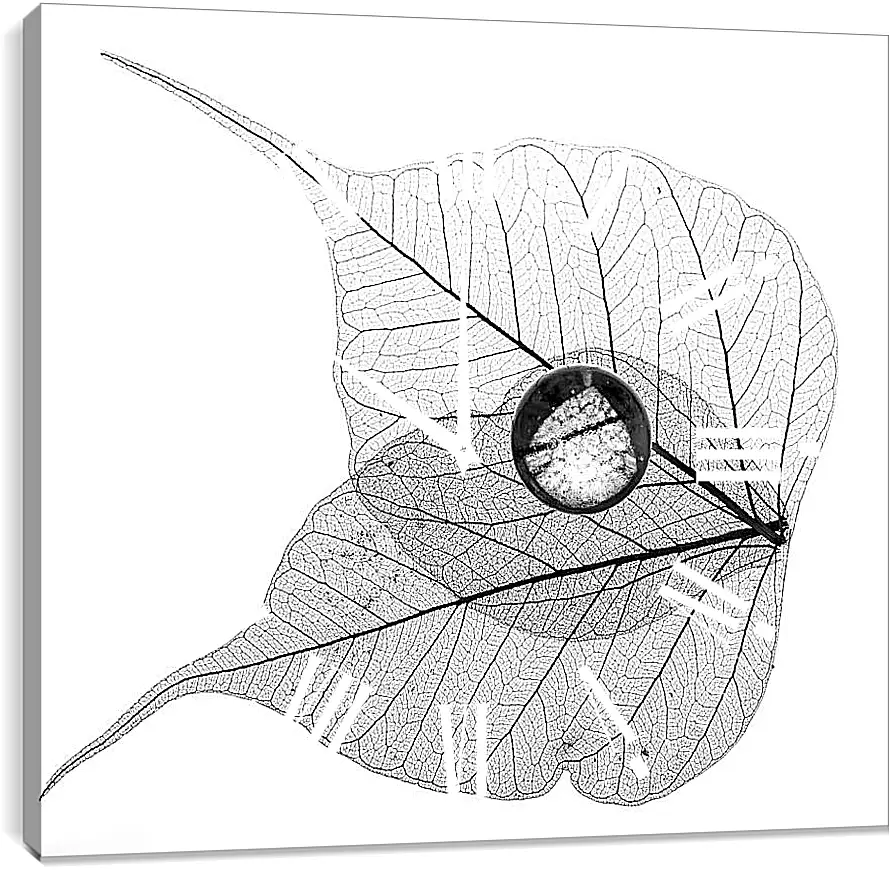 Часы картина - Капля
