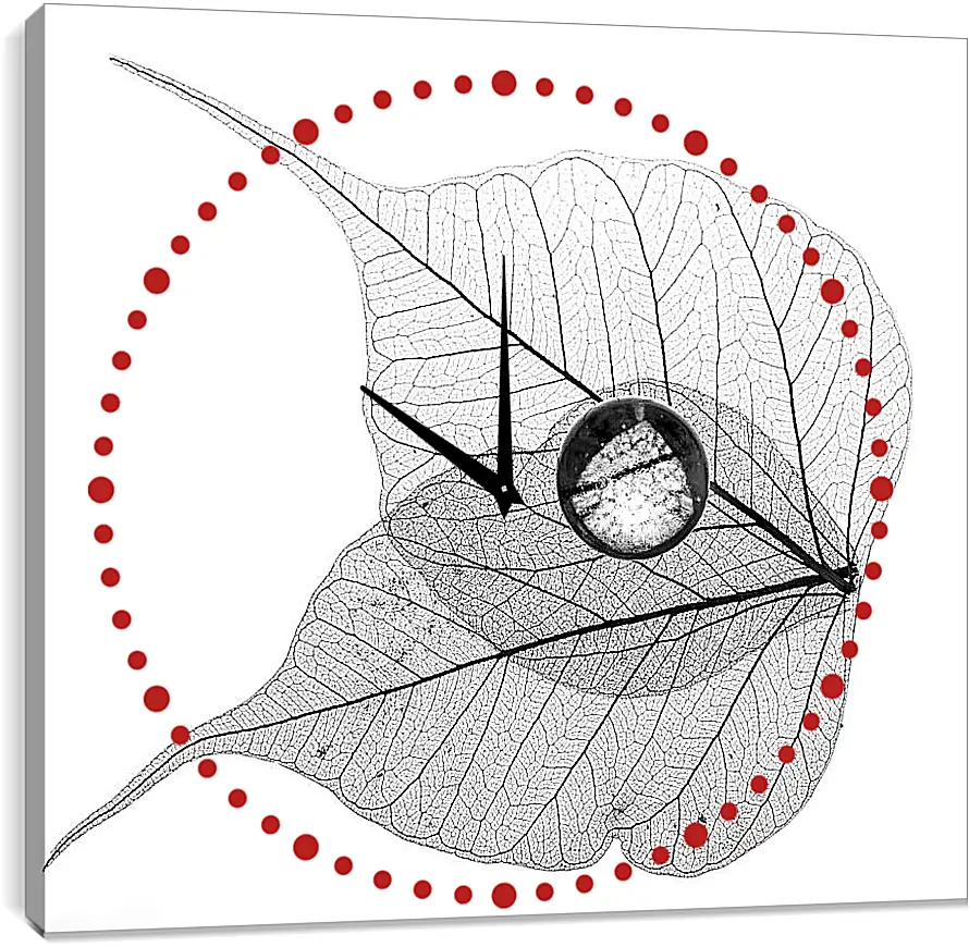 Часы картина - Капля