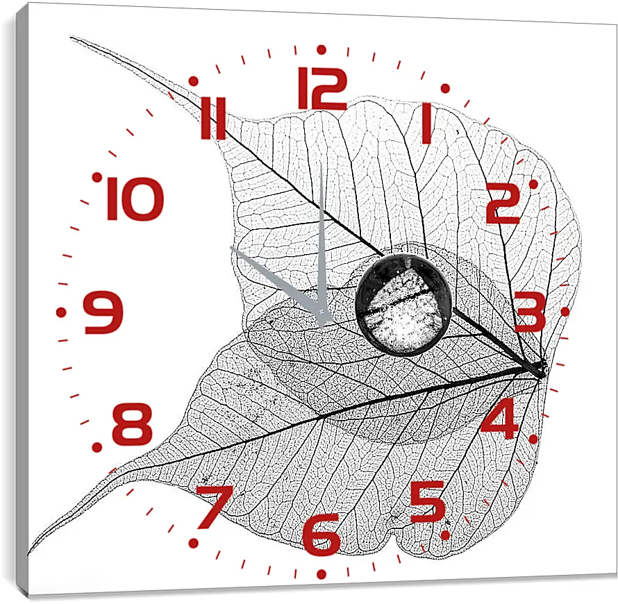Часы картина - Капля