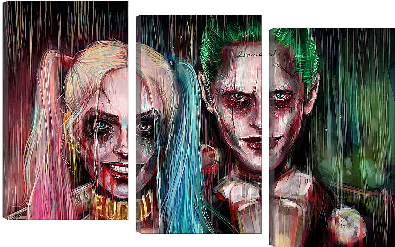 Модульная картина - Harley Quinn Joker