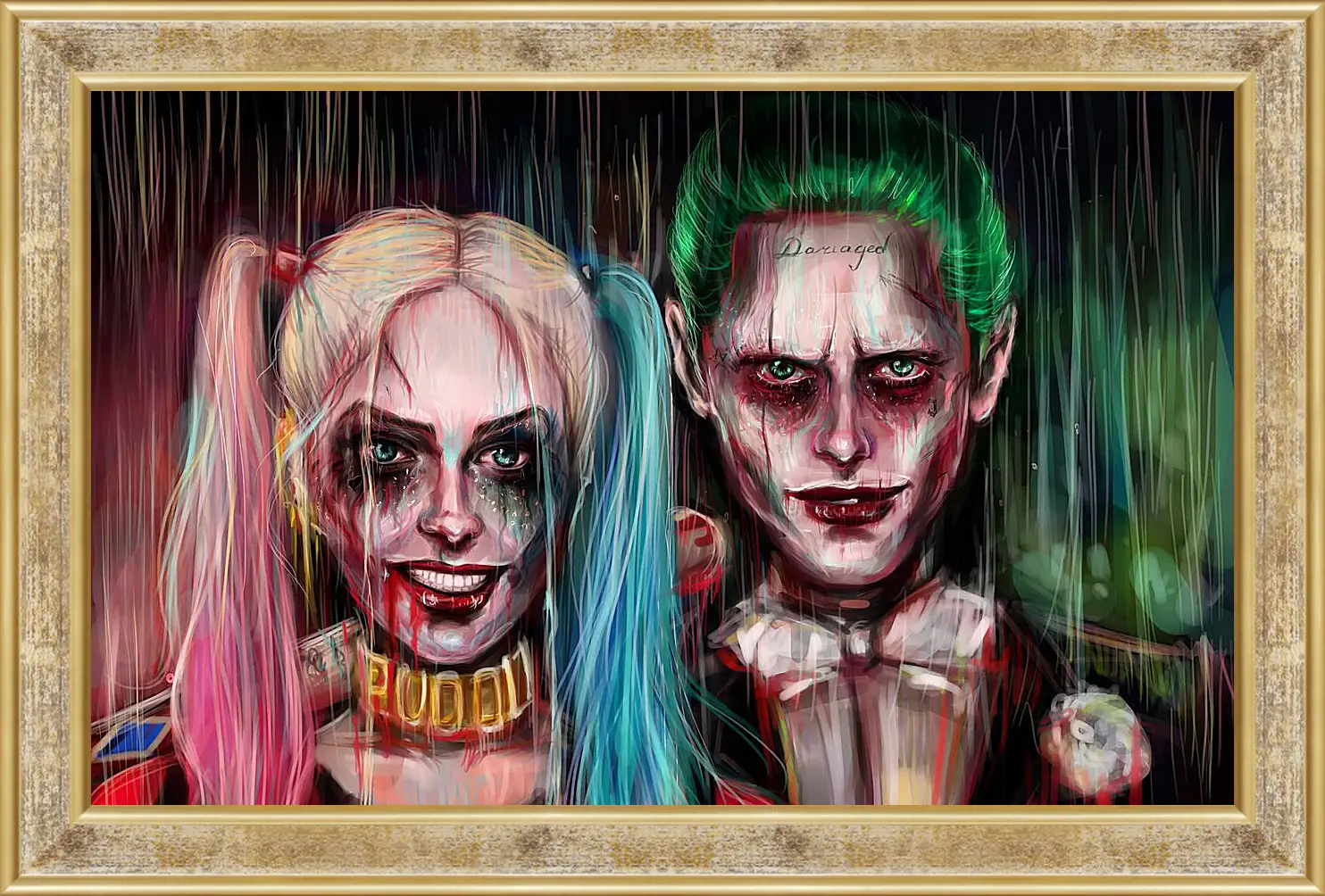 Картина в раме - Harley Quinn Joker