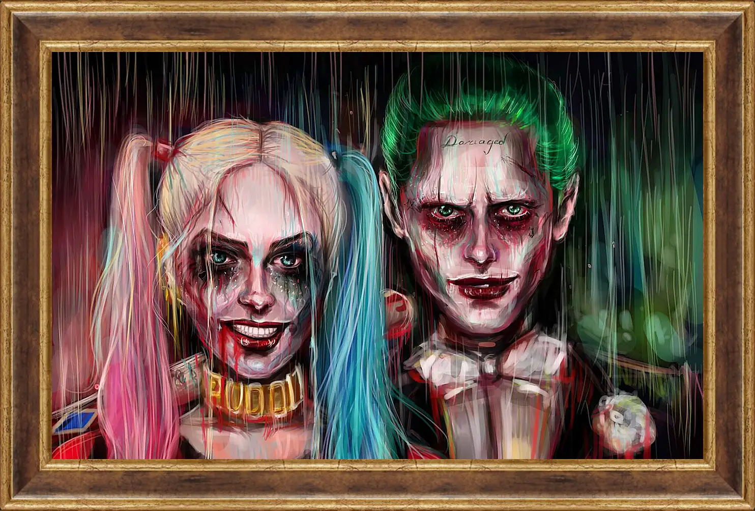 Картина в раме - Harley Quinn Joker