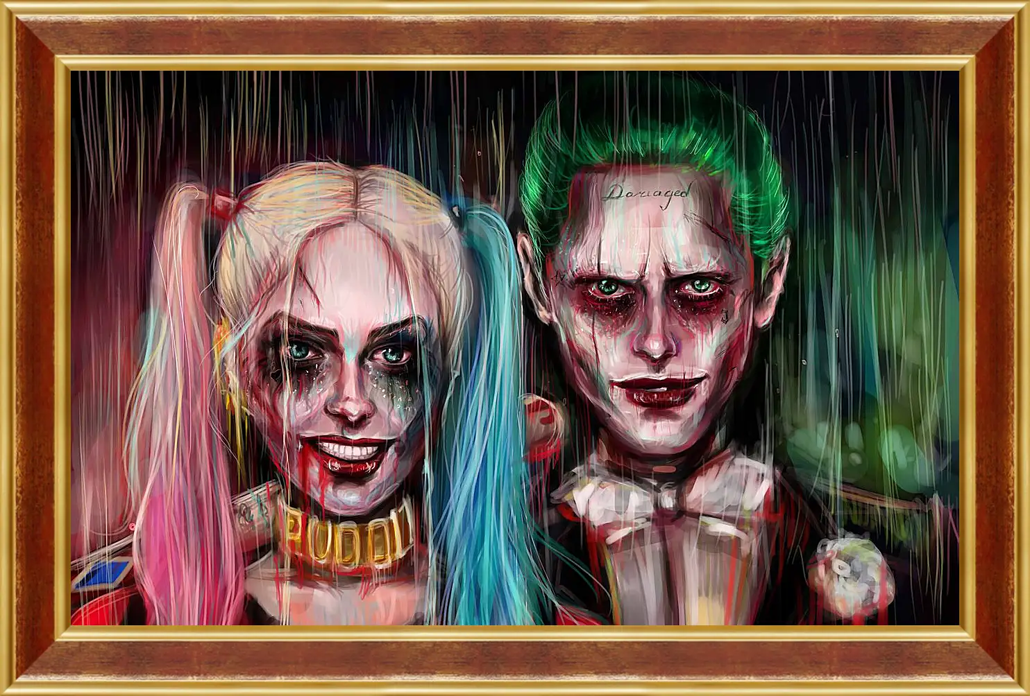 Картина в раме - Harley Quinn Joker