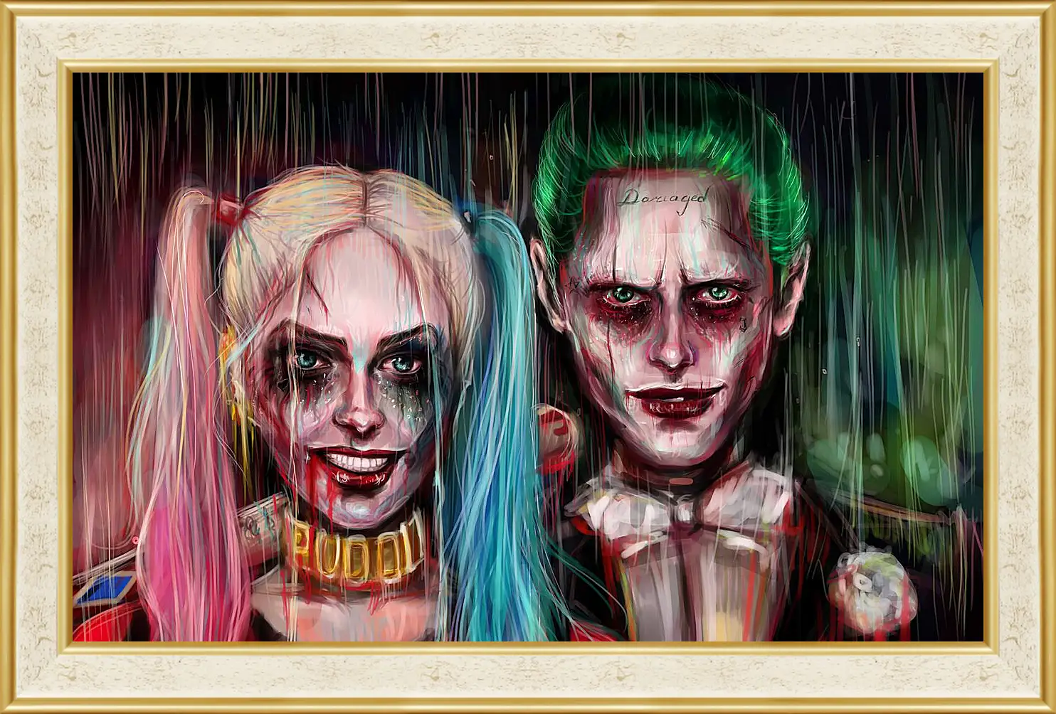 Картина в раме - Harley Quinn Joker