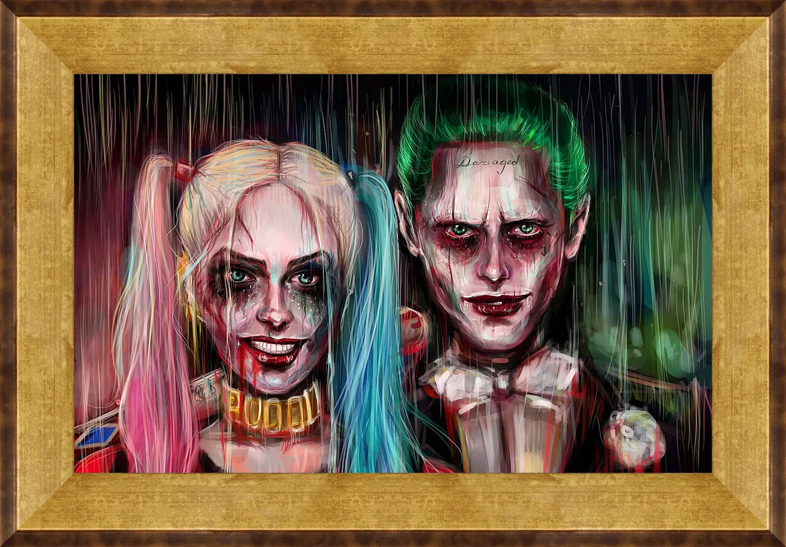 Картина в раме - Harley Quinn Joker