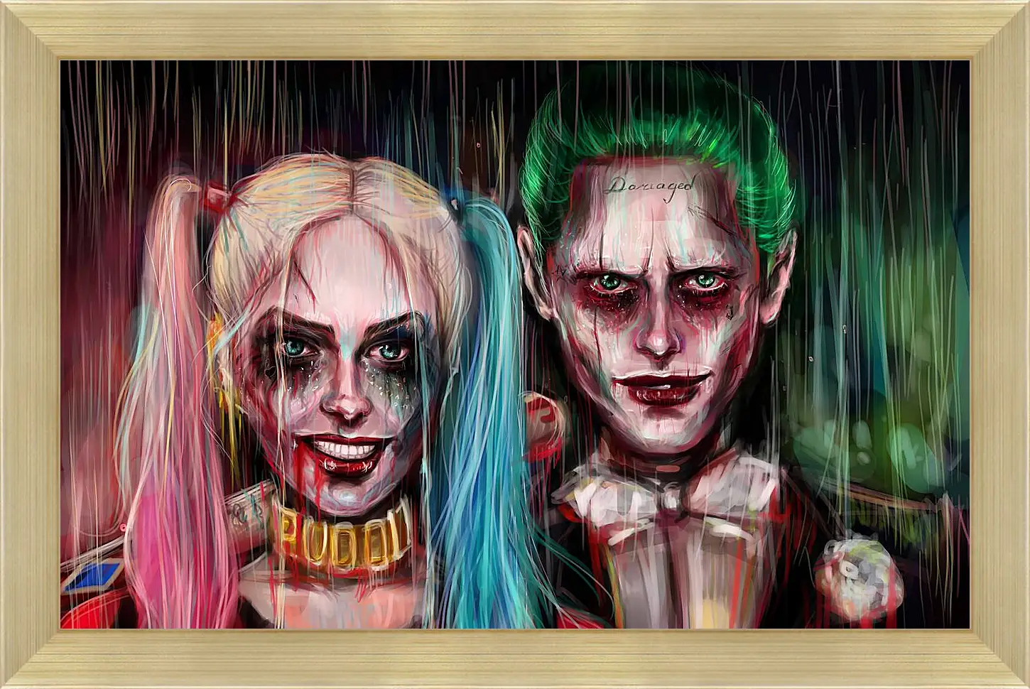 Картина в раме - Harley Quinn Joker