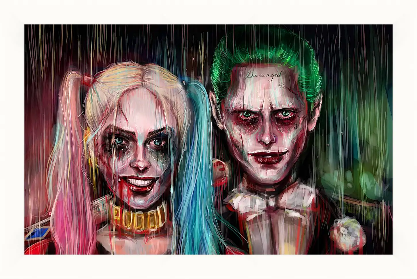 Картина в раме - Harley Quinn Joker