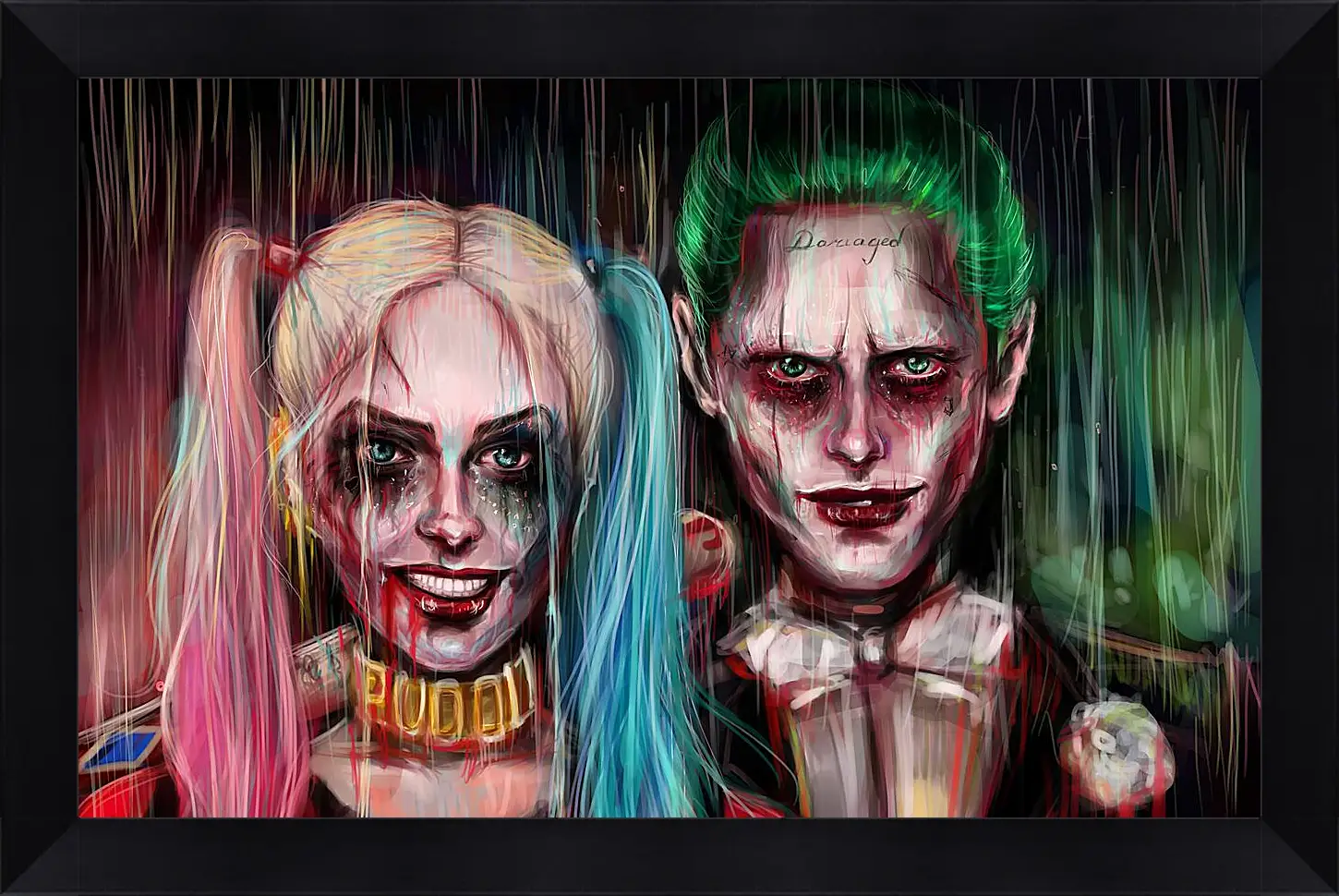 Картина в раме - Harley Quinn Joker