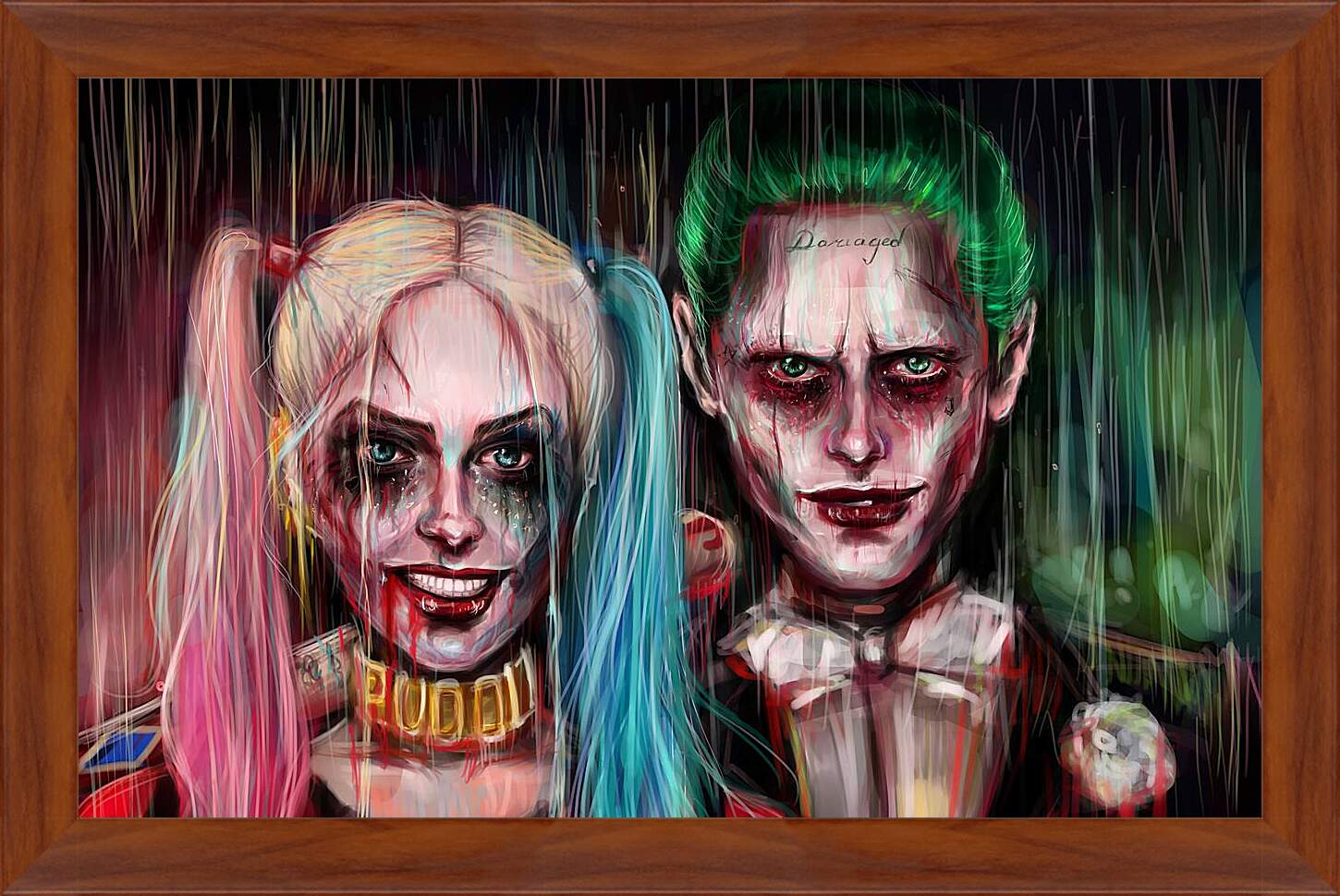 Картина в раме - Harley Quinn Joker