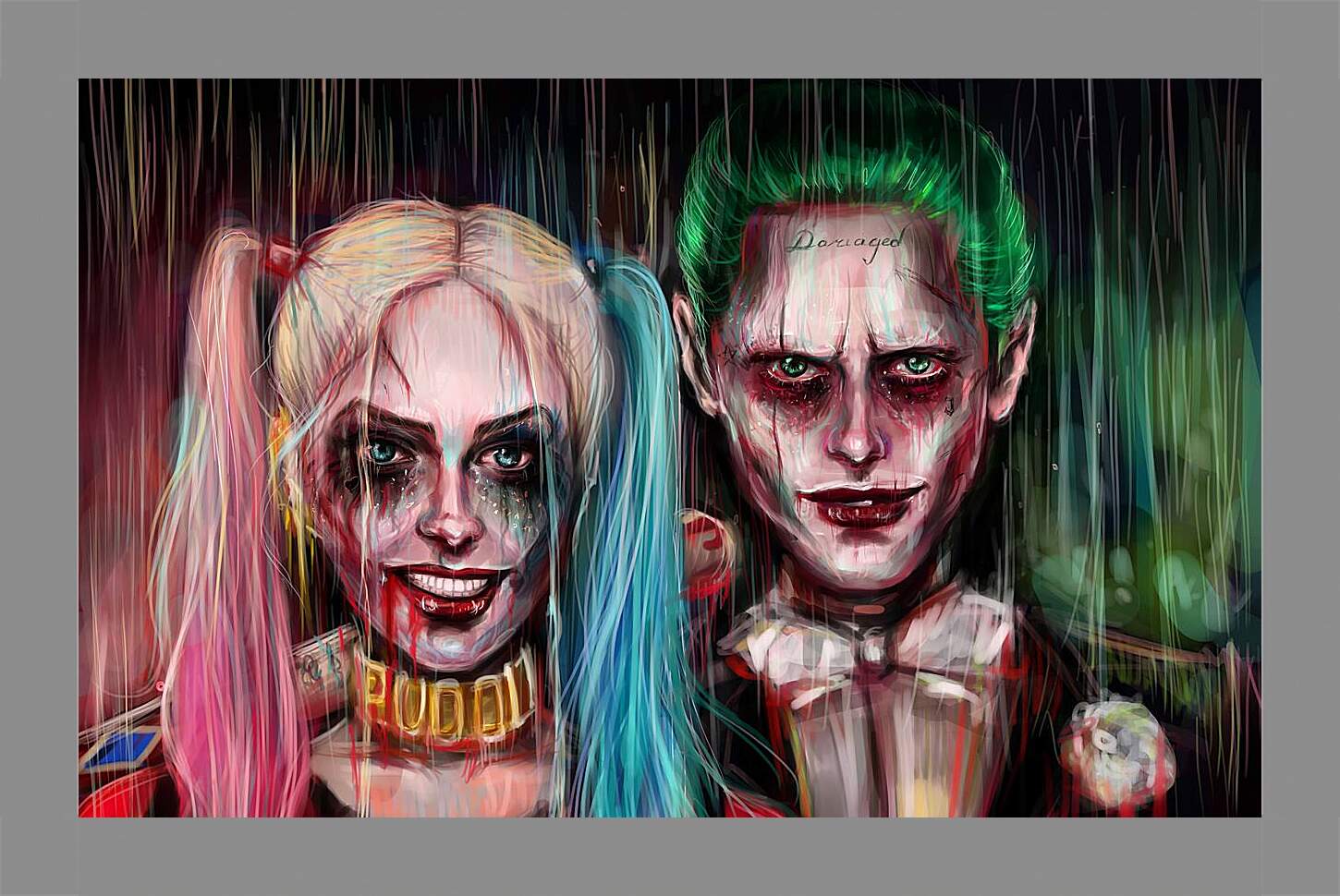 Картина в раме - Harley Quinn Joker