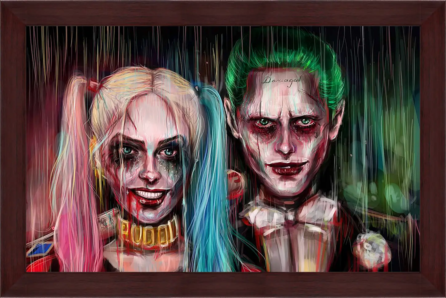 Картина в раме - Harley Quinn Joker