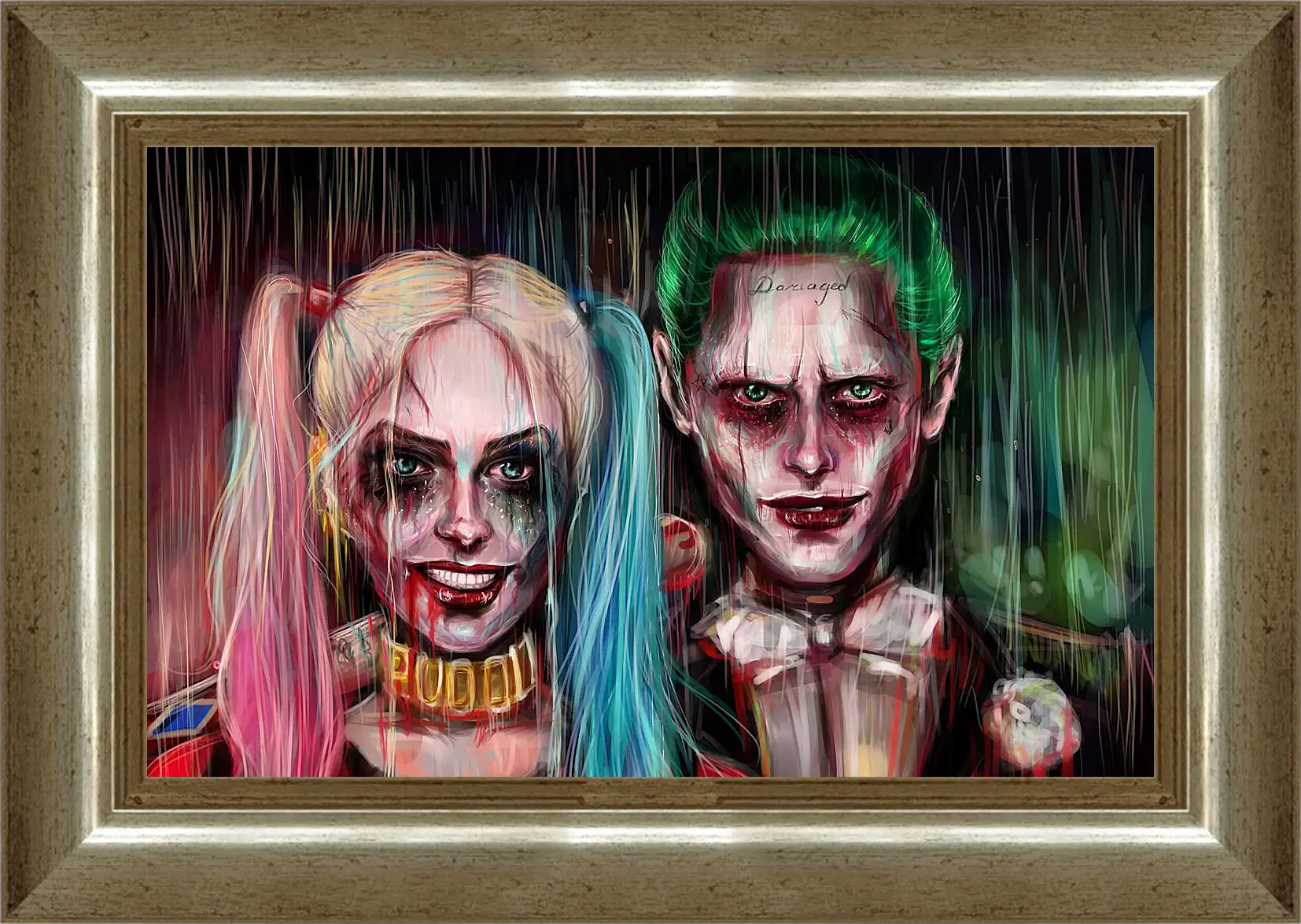 Картина в раме - Harley Quinn Joker