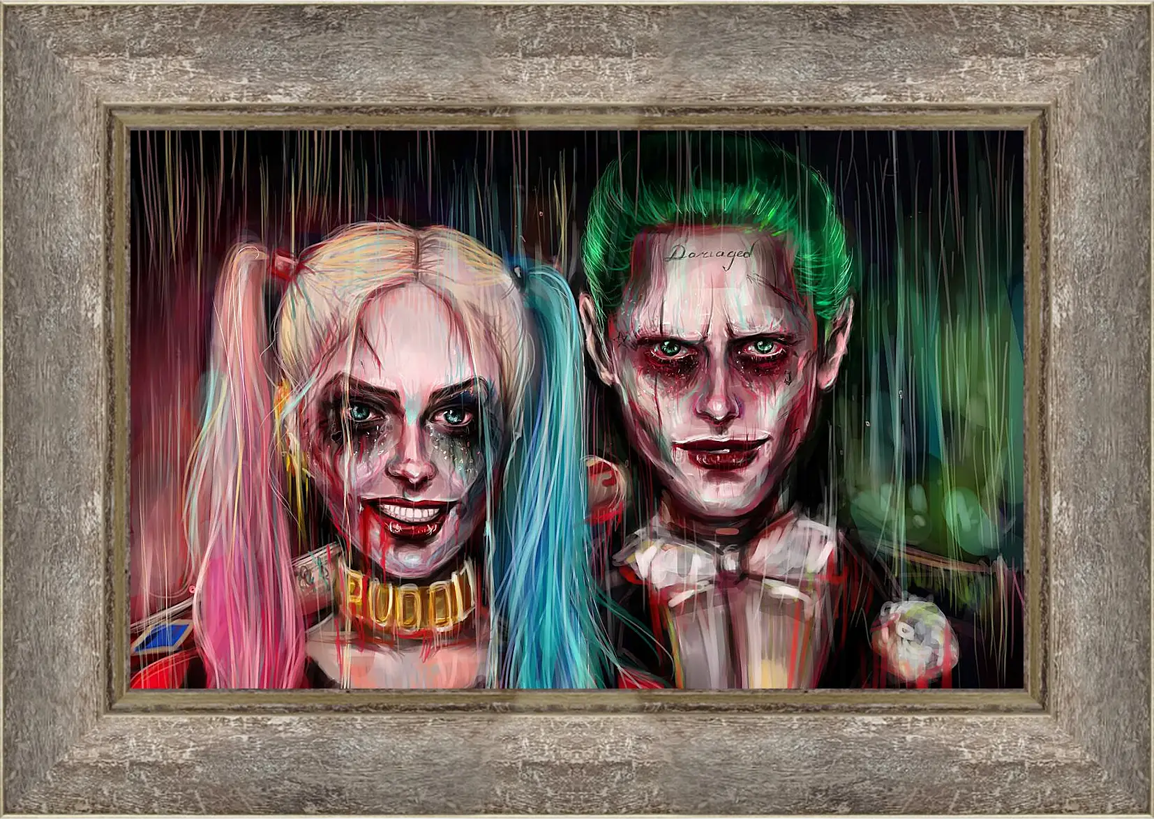 Картина в раме - Harley Quinn Joker