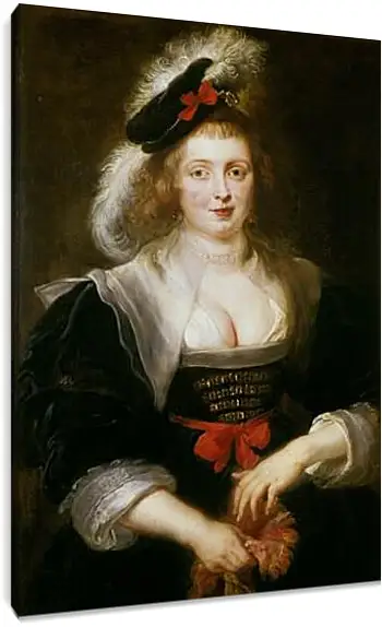 Постер и плакат - Portrait of Helene Fourment. Питер Пауль Рубенс