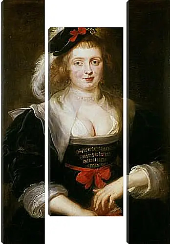 Модульная картина - Portrait of Helene Fourment. Питер Пауль Рубенс