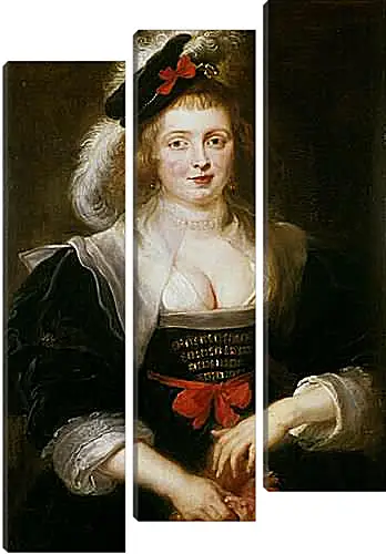 Модульная картина - Portrait of Helene Fourment. Питер Пауль Рубенс