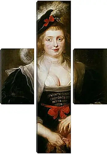 Модульная картина - Portrait of Helene Fourment. Питер Пауль Рубенс