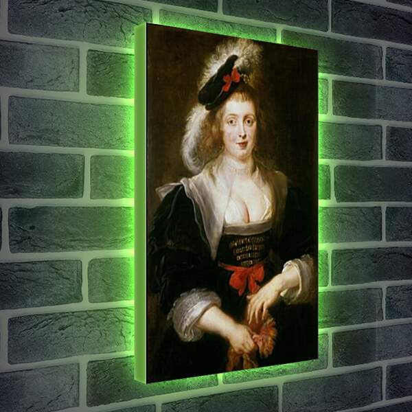 Лайтбокс световая панель - Portrait of Helene Fourment. Питер Пауль Рубенс