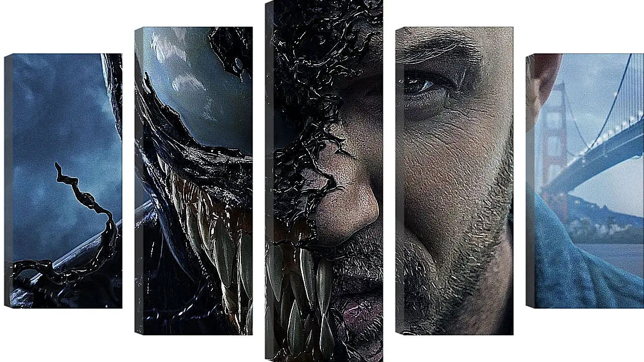 Модульная картина - Веном. Venom