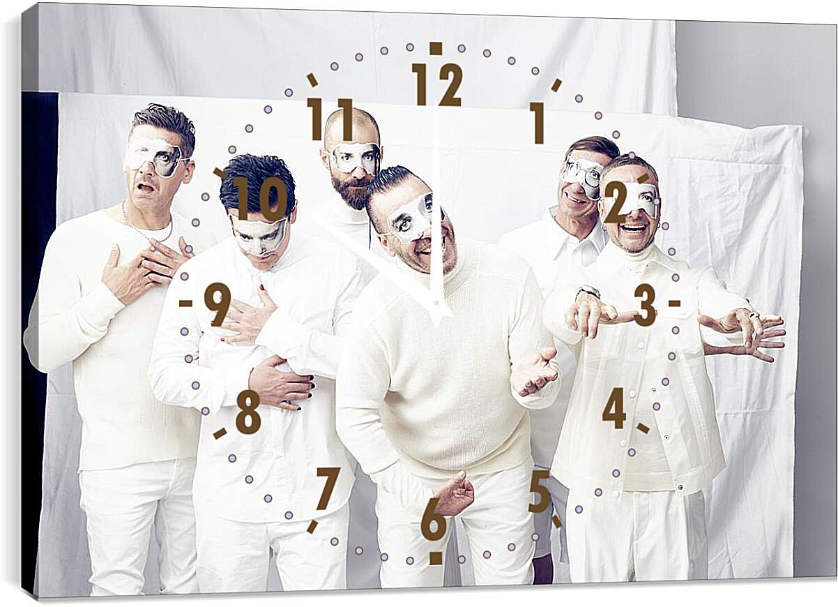 Часы картина - Группа Rammstein