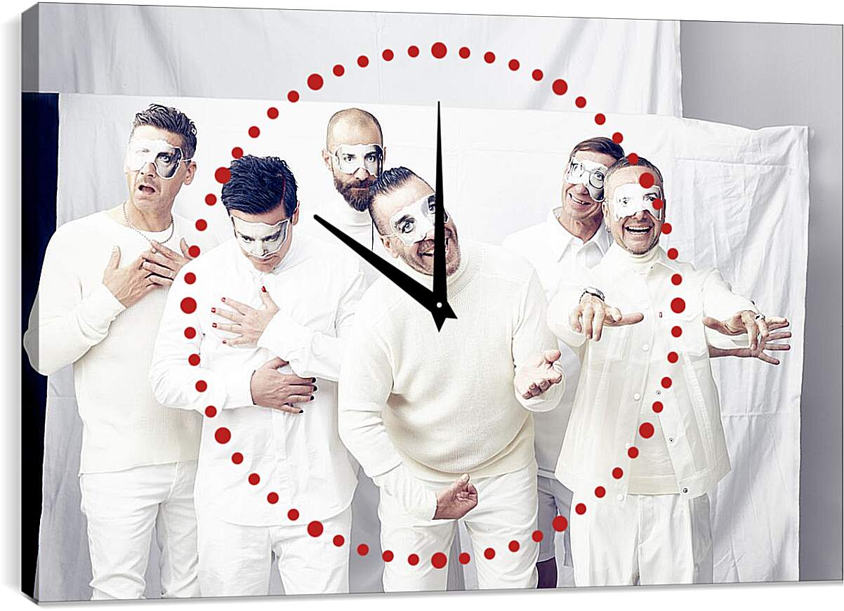 Часы картина - Группа Rammstein