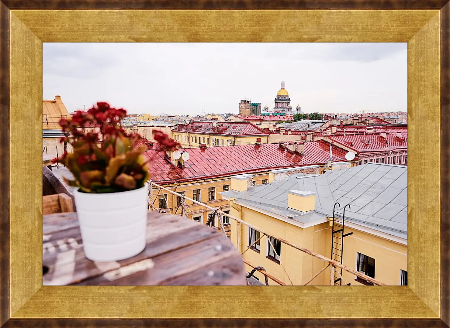 Картина в раме - Сант-Петербург