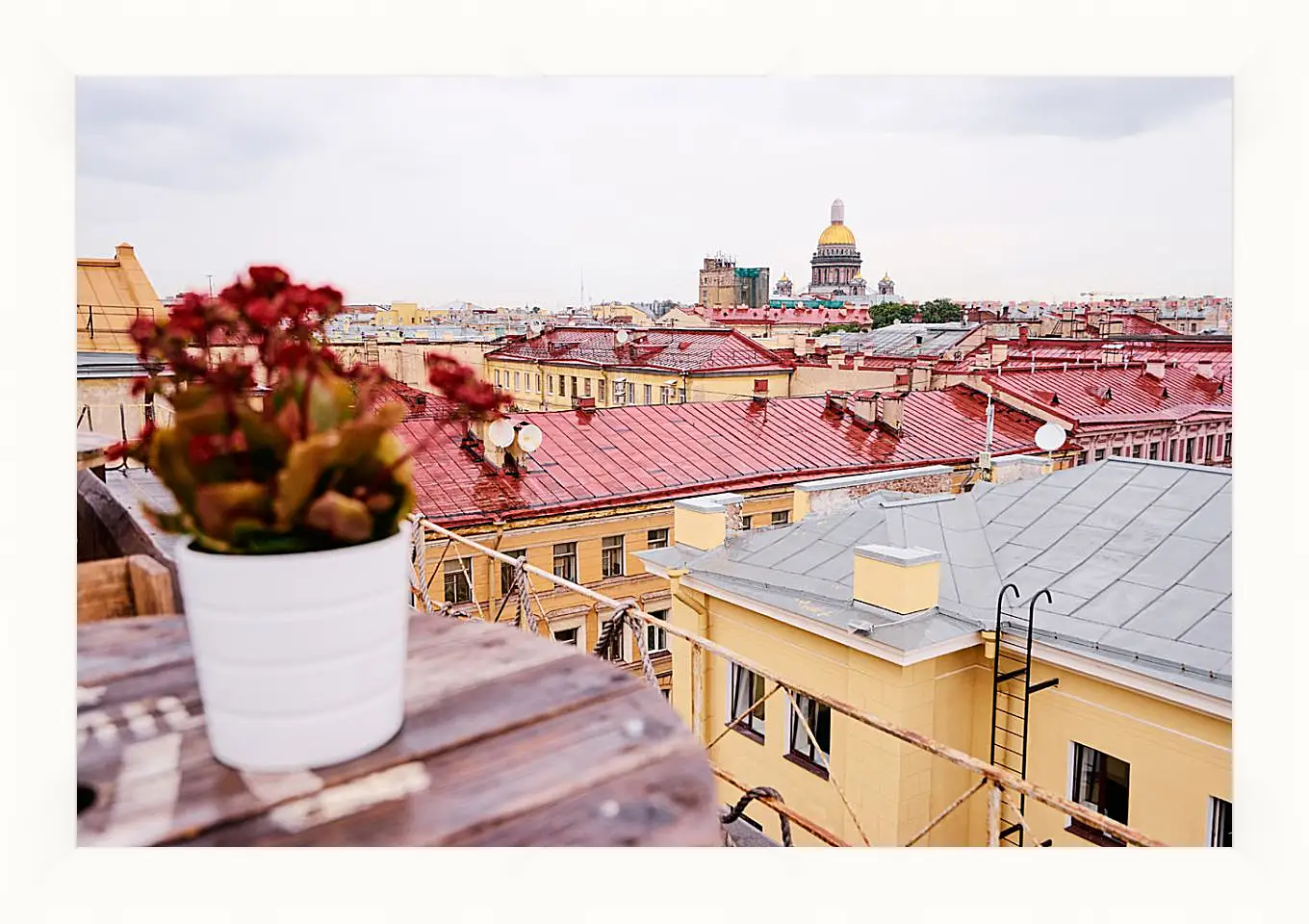 Картина в раме - Сант-Петербург