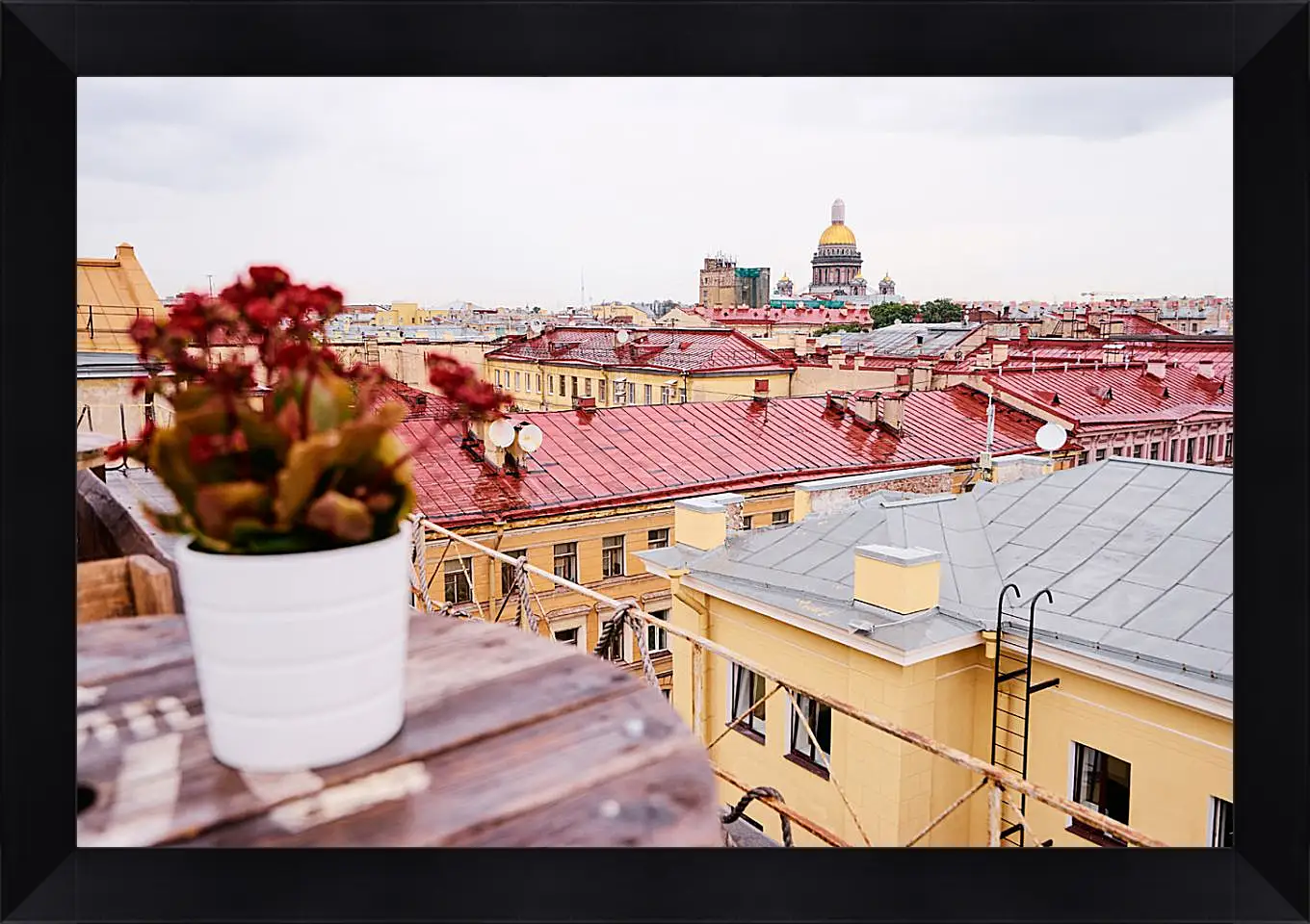 Картина в раме - Сант-Петербург