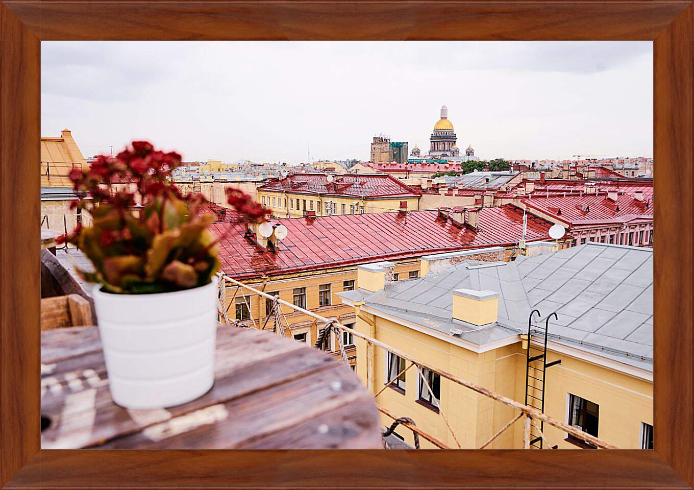 Картина в раме - Сант-Петербург