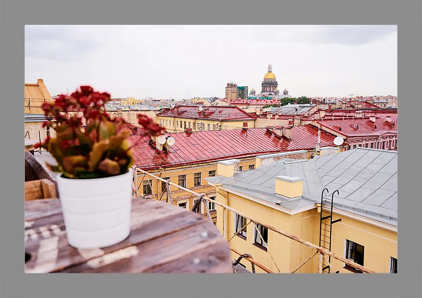 Картина в раме - Сант-Петербург