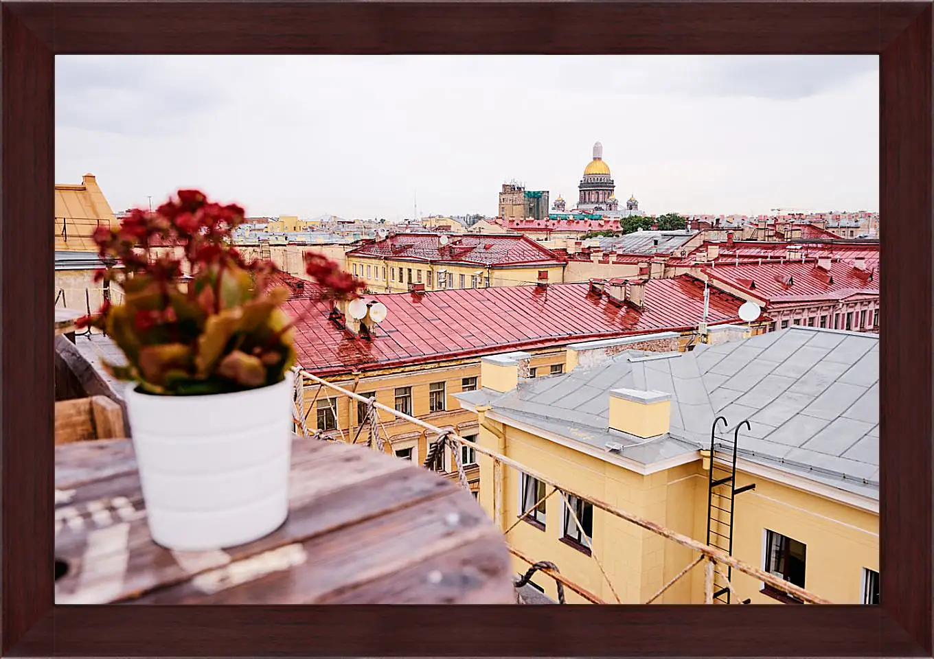 Картина в раме - Сант-Петербург