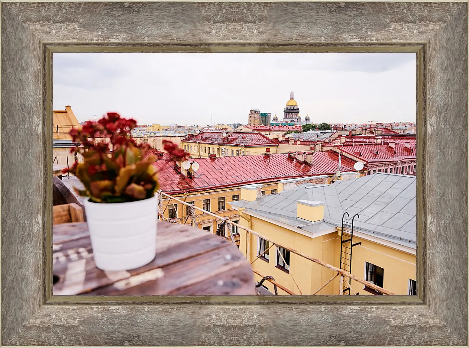 Картина в раме - Сант-Петербург