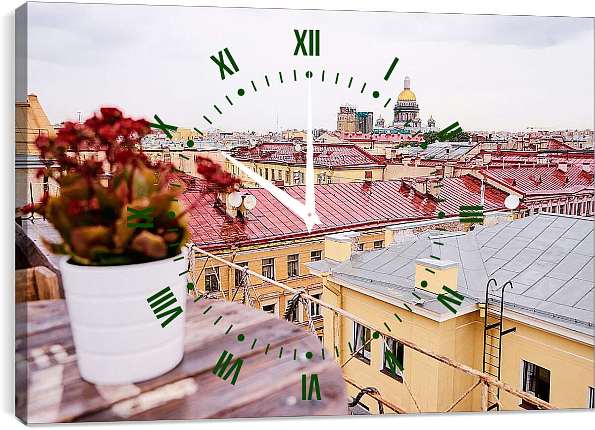 Часы картина - Сант-Петербург