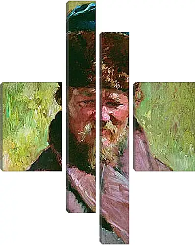 Модульная картина - Ямщик. Маковский Константин