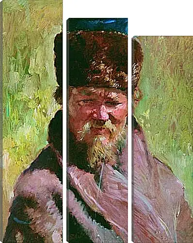 Модульная картина - Ямщик. Маковский Константин