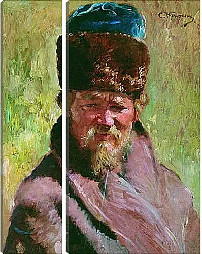 Модульная картина - Ямщик. Маковский Константин