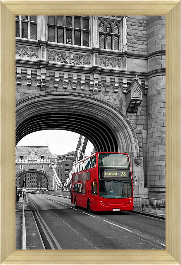 Картина в раме - На Лондонском мосту