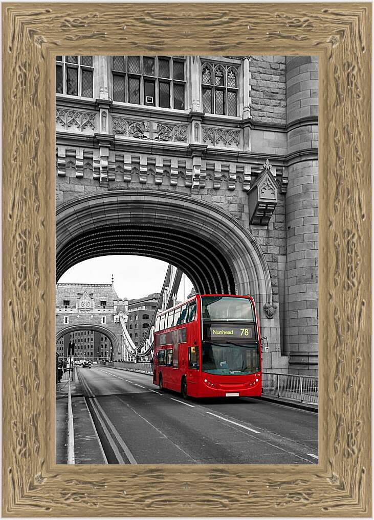 Картина в раме - На Лондонском мосту