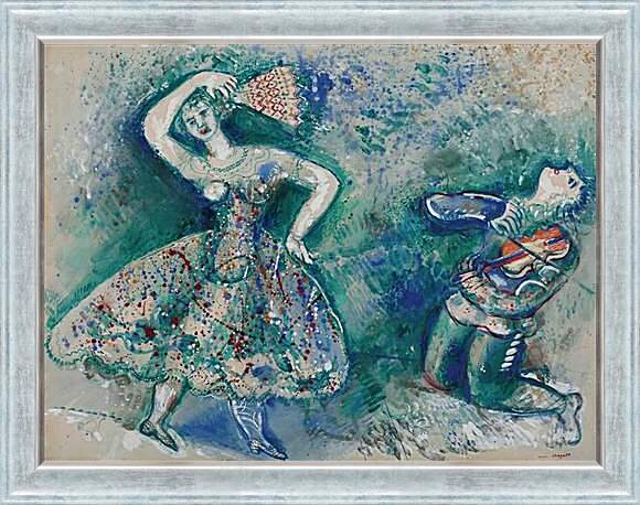 Картина в раме - LA DANSE. (Танец) Марк Шагал