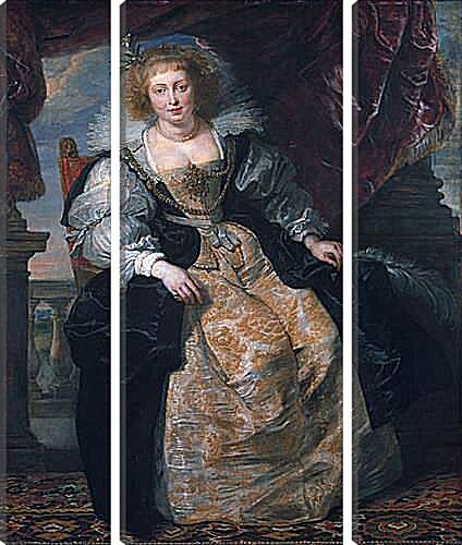Модульная картина - Portrait of Helene Fourment in Her Bridal Gown. Питер Пауль Рубенс