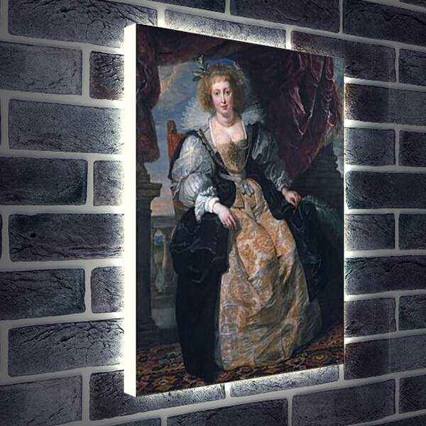Лайтбокс световая панель - Portrait of Helene Fourment in Her Bridal Gown. Питер Пауль Рубенс