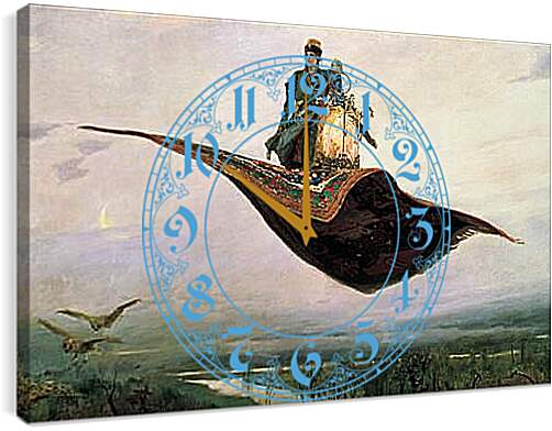 Часы картина - Ковер-самолет. Виктор Васнецов