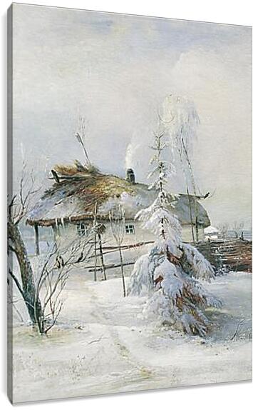Постер и плакат - Зима. Саврасов Алексей