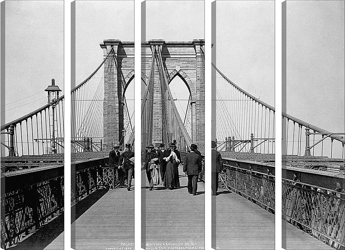 Модульная картина - Бруклинский мост