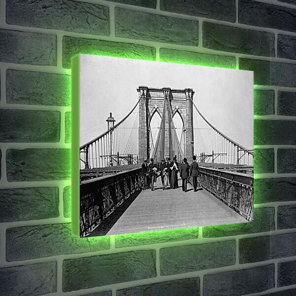 Лайтбокс световая панель - Бруклинский мост