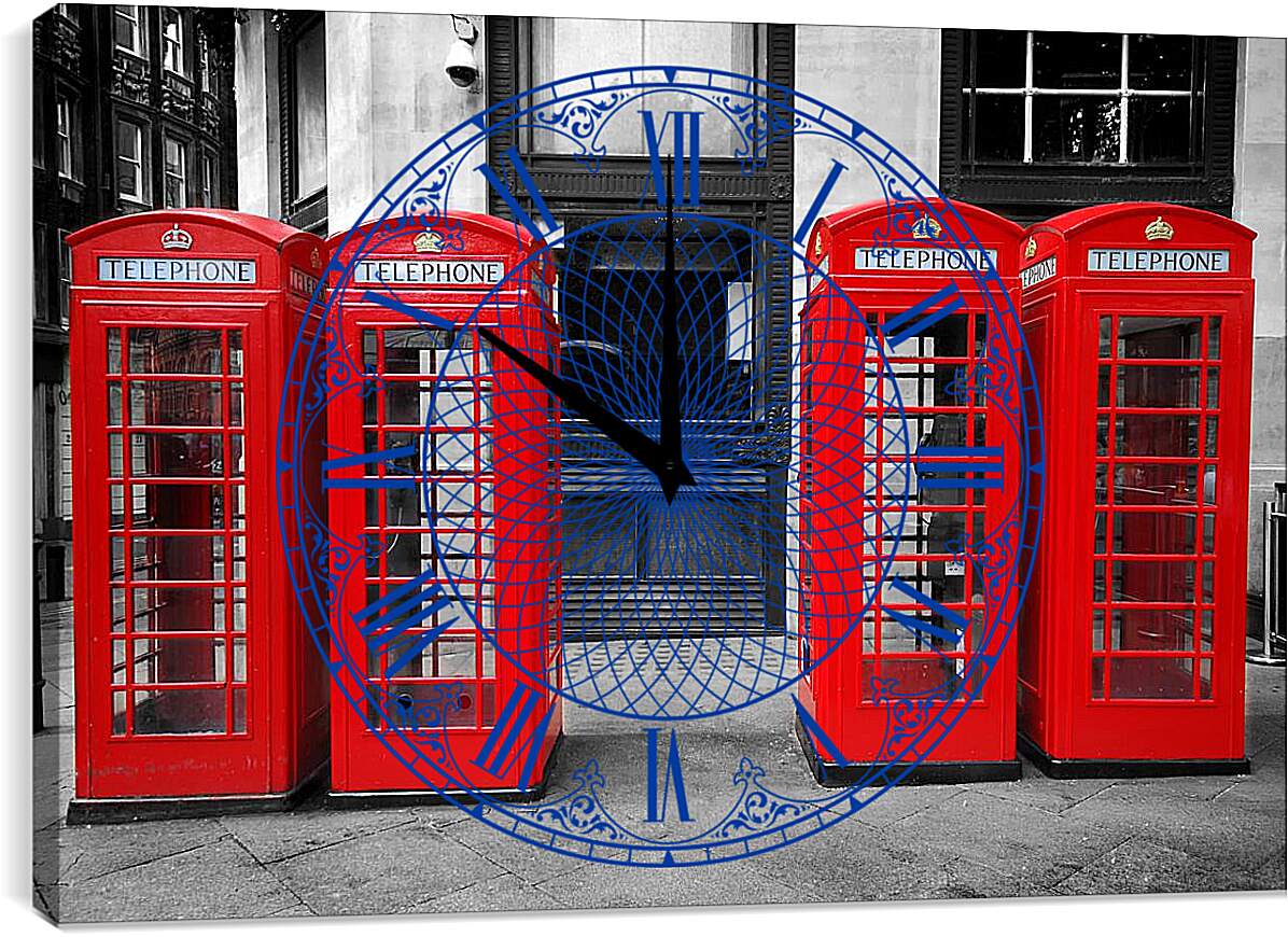 Часы картина - Лондон