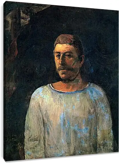 Постер и плакат - Self-portrait (Near Golgotha). Поль Гоген